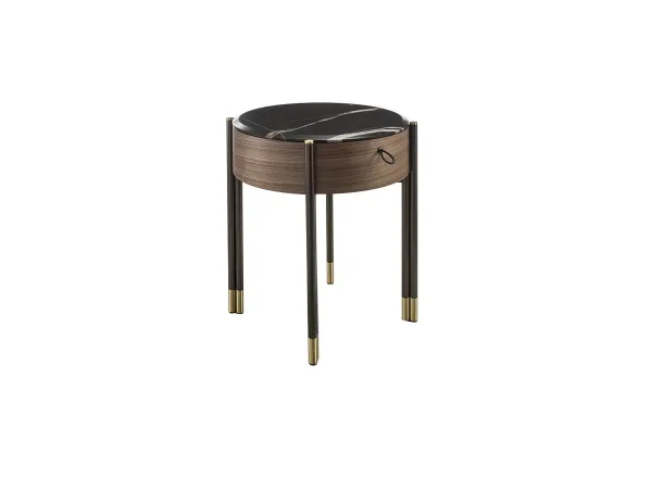 The Bayus tondo 44 nightstand by Porada