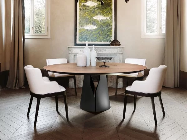 Der Giano Tisch von Cattelan Italia in einem Wohnbereich