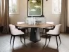 意大利卡泰兰制 Giano 餐桌在起居室中的应用