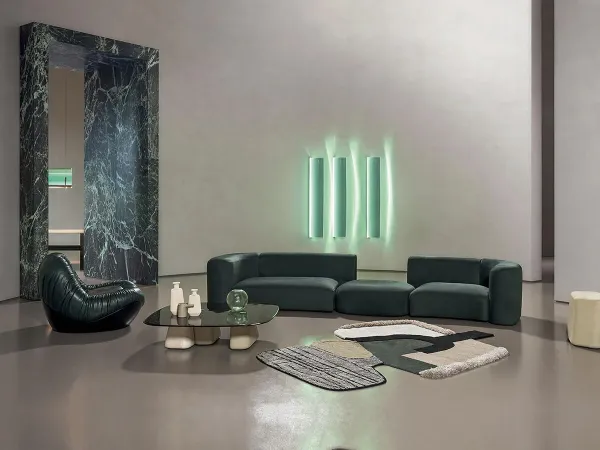 La mesa de centro Fany de Baxter en un salón