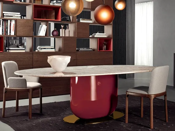 Der Ettore tisch von Pianca - Calvi Brambilla Entwurf