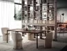 Il tavolo Inari di Pianca in un soggiorno