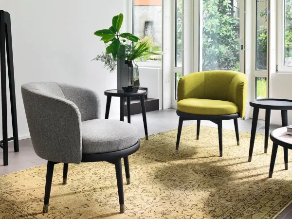 Fauteuil Daphne dans un salon