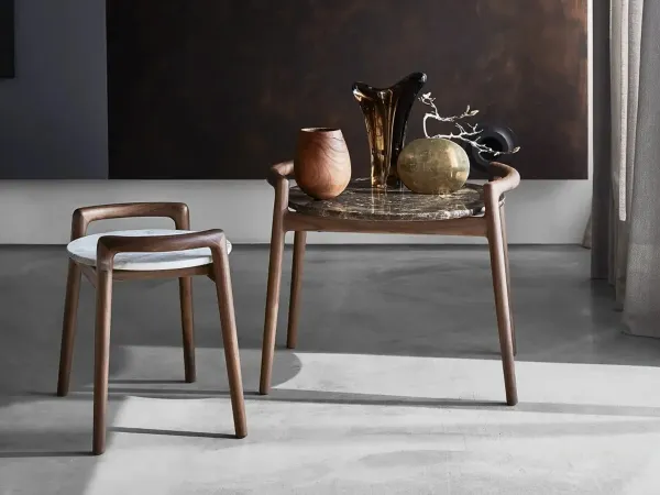 Il tavolino Ascanio di Flexform in una zona giorno