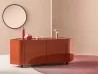 Alf DaFrè Gioberg sideboard in a glossy lacquer finish