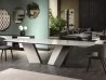 Prisma table by Cantori in a living area