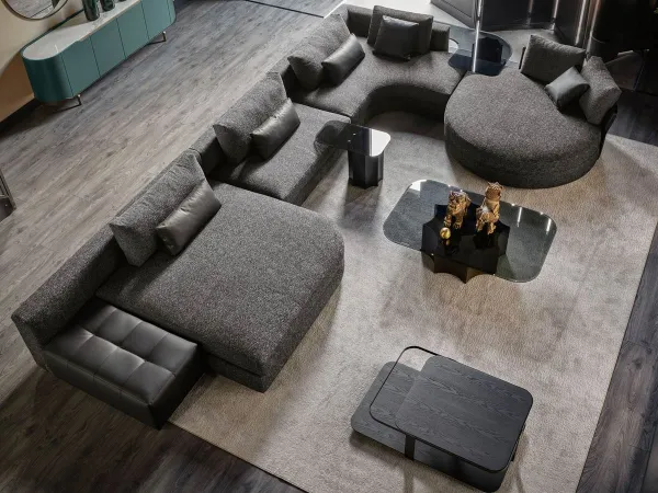 Cantori 的 Oasi 沙发边角设计