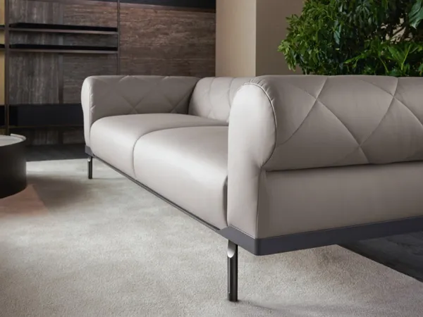 Détails de la structure du canapé Gregory de Cantori