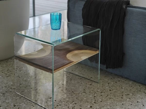 The Bifronte coffee table by Horm Casamania in a living area