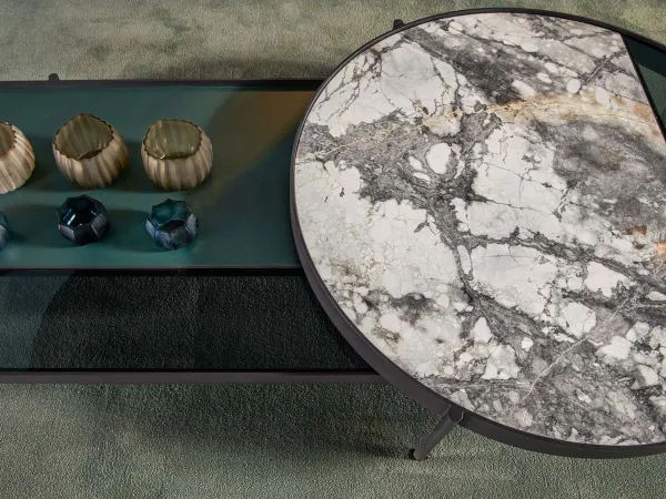 Details of the Cantori Valley coffee table top
