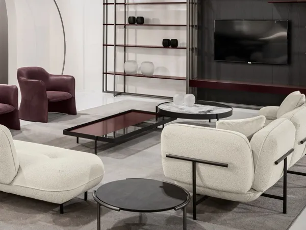 La table basse Valley de Cantori dans un salon