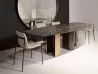 Jackie chair by Cantori in a dining area