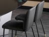 Details of the back of the Oasi chair by Cantori