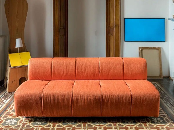 Piazzagrande sofa by Campeggi in a living area