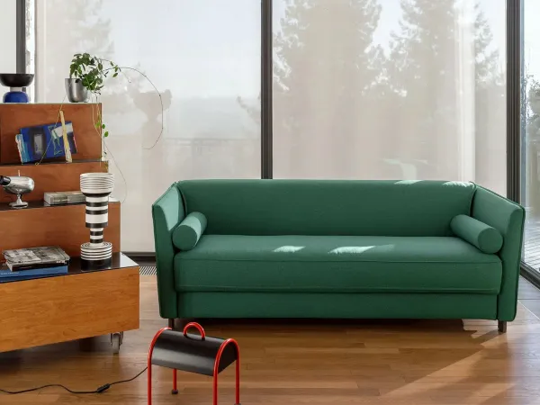 Canapé Matrix de Campeggi dans un espace de vie