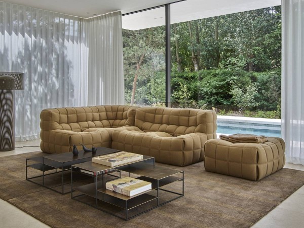 The Kashima sofa by Ligne Roset in a corner version