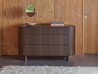 Ligne Roset Parabole chest of drawers with black marble top