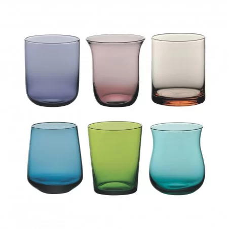 Desigual Set 6 Water Glasses