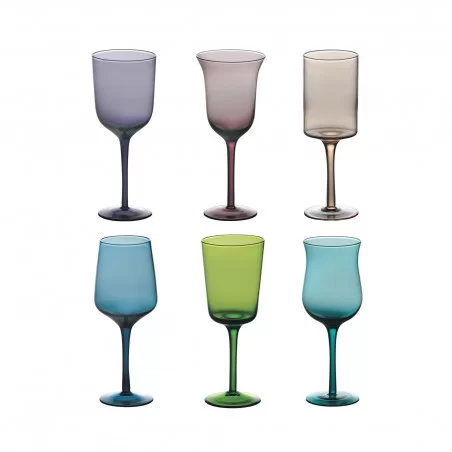 Desigual Set 6 Goblets