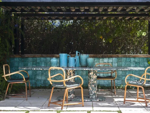 Baxter Manila chair with Matera table