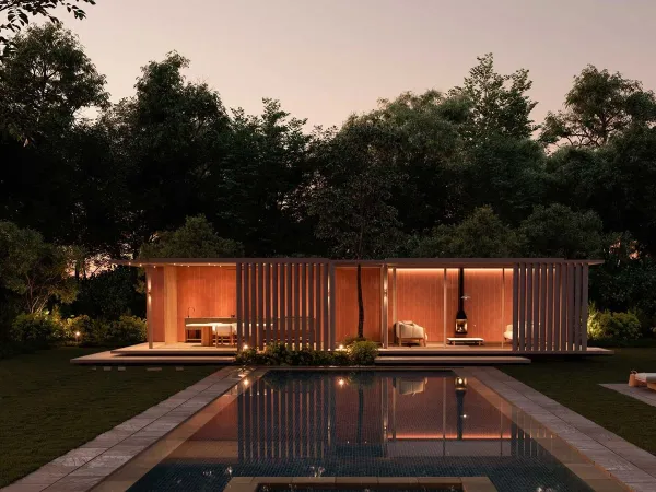 Le pavillon de jardin Pavilion H de Kettal