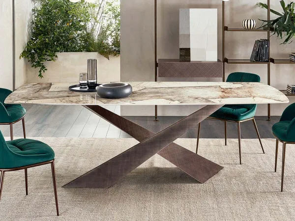 Living Ceramic 桌 Riflessi - Mobilificio Marchese