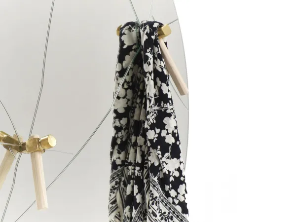 Mogg Bastaaa coat rack in a living area