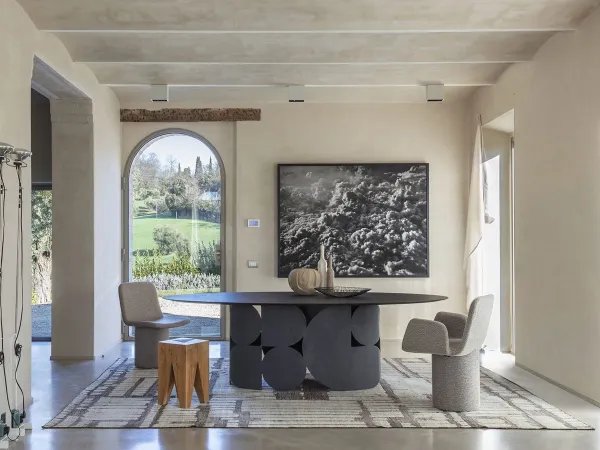 The Shape table by Mogg in a living area