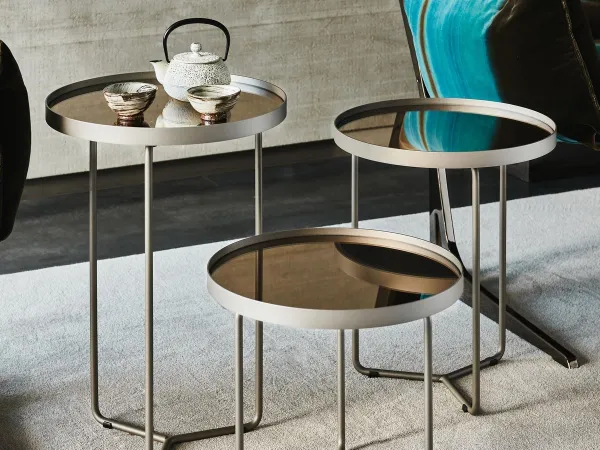 The Billy small tables by Cattelan Italia in different sizes