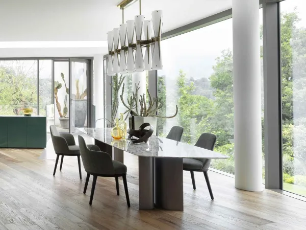 The Lucylle chair by Lema in a living area