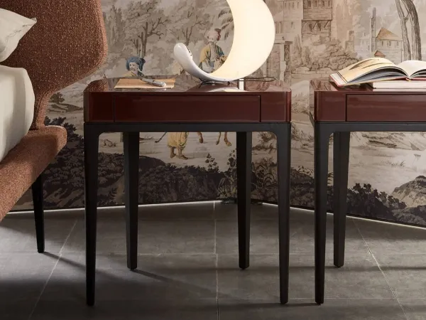 La table basse Vic avec fonction de table de chevet