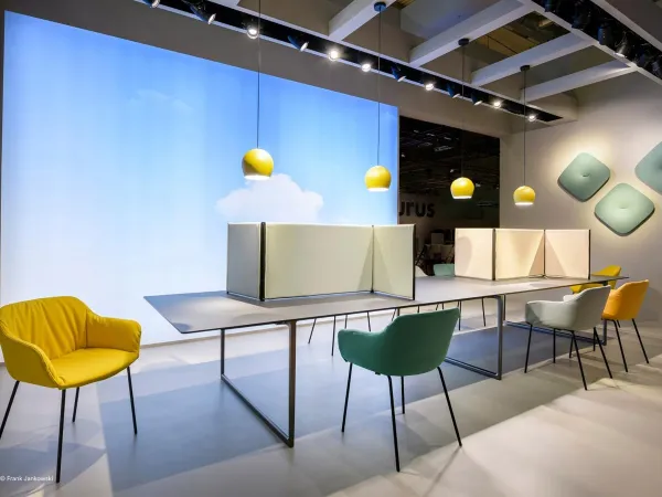 Babila chair by Pedrali in a living area