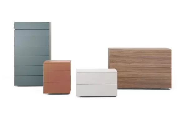 The entire Florens line by Lema for the bedroom area