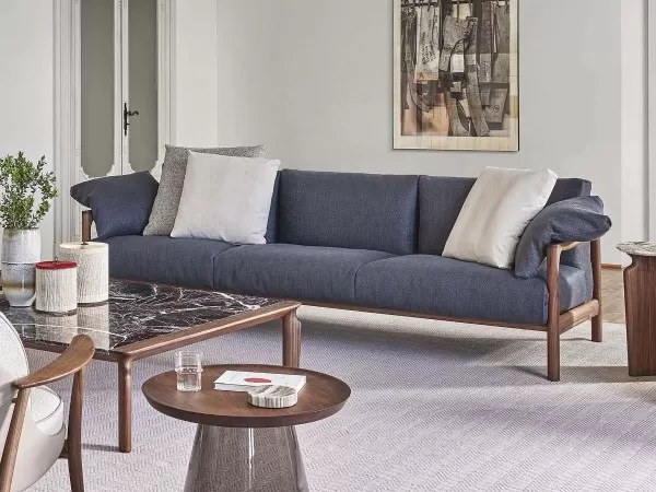 The Vera sofa by Porada in a living area