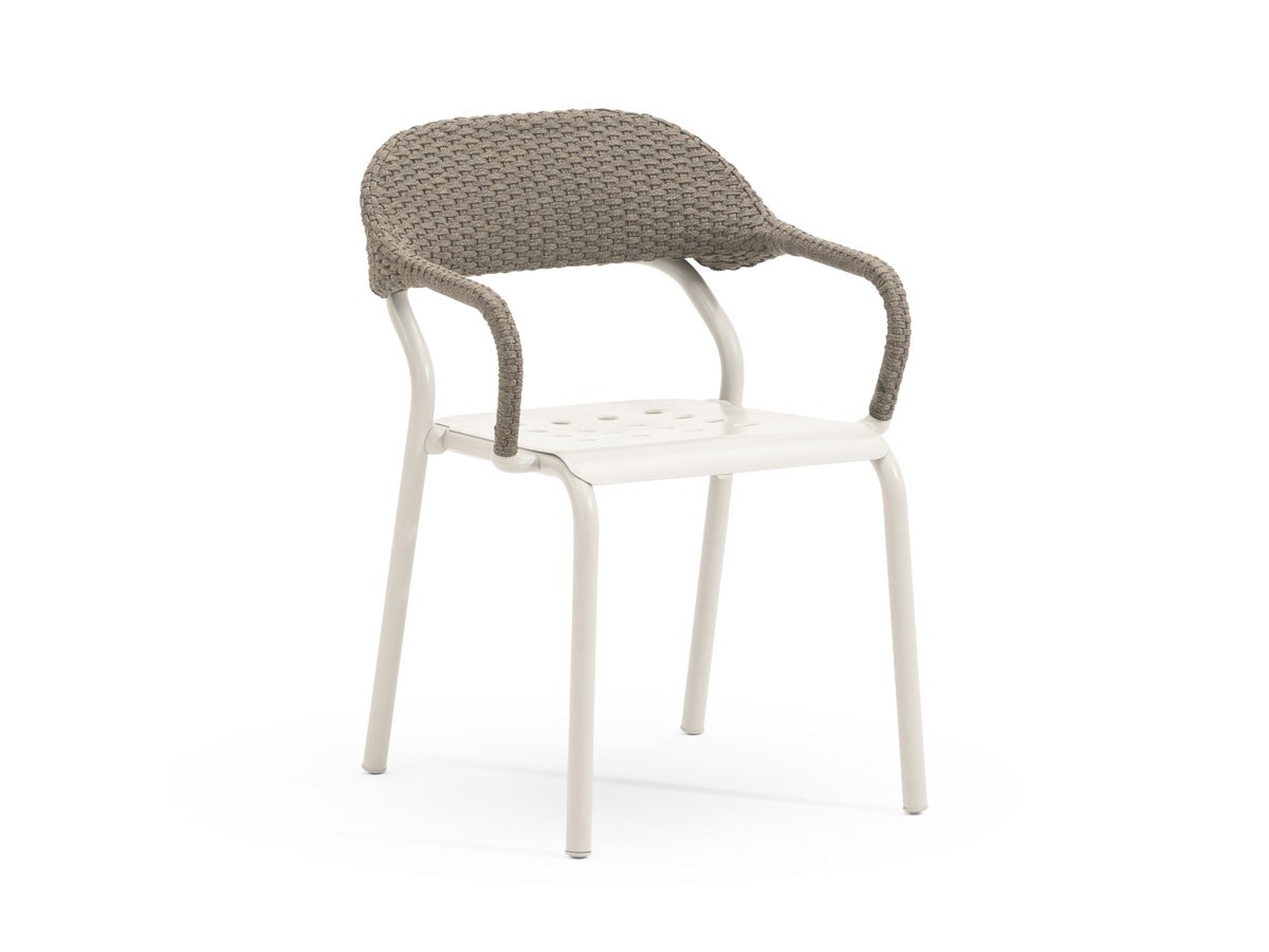 The Noss small armchair by Varaschin