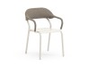 The Noss small armchair by Varaschin