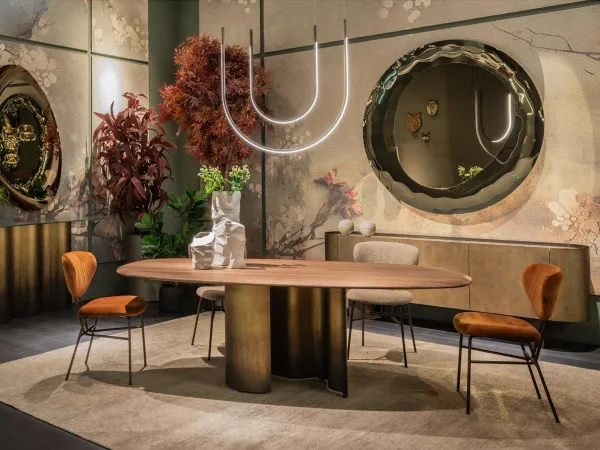 Der Papelito Tisch von Cattelan Italia in einem Wohnbereich