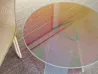 Detalles de la superficie de la mesa Shimmer de Glas