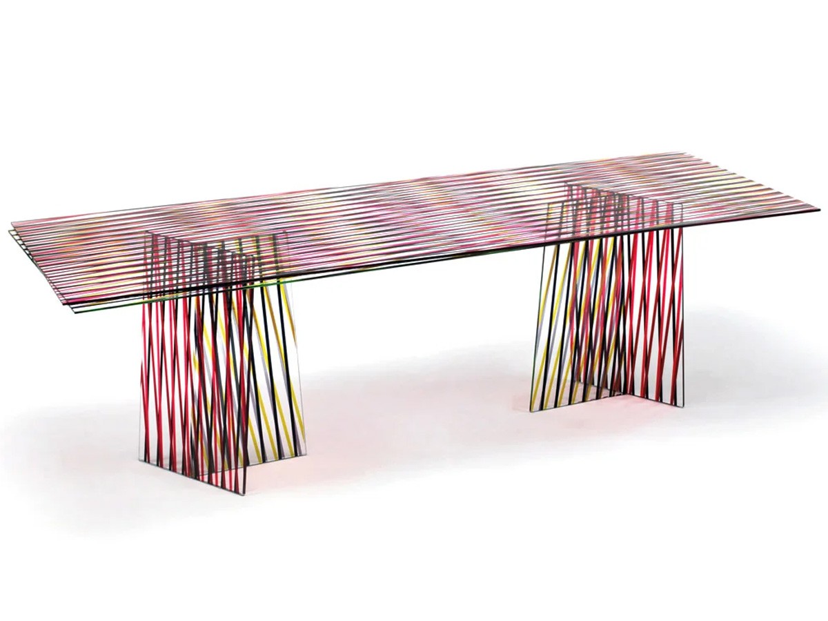Table Crossing Glas | Dynamisme & design | Mobilificio Marchese
