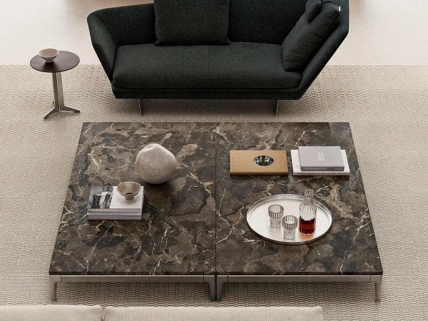 La table d’appoint Pico de Flexform – détails du plateau