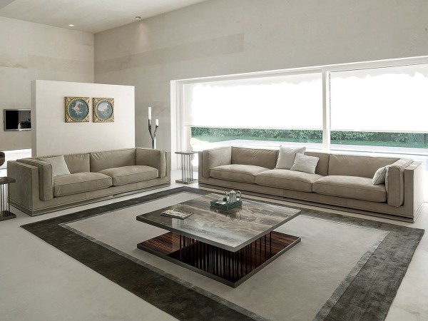 Divano Mason di Longhi - Giuseppe Viganò design