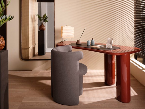 The Henry console by Meridiani in a living area