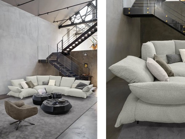 The Bodyguard sofa by Arketipo in a living area