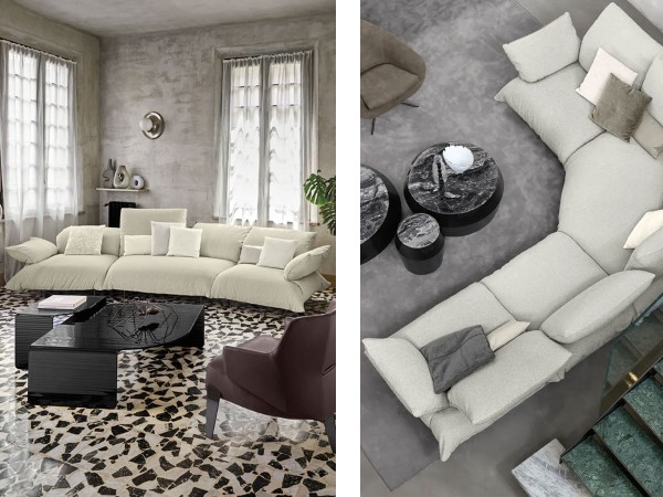 Details of the Bodyguard sofa by Arketipo