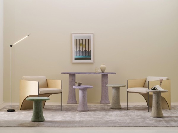 La ligne de tables et tables basses Babar de Glas Italia