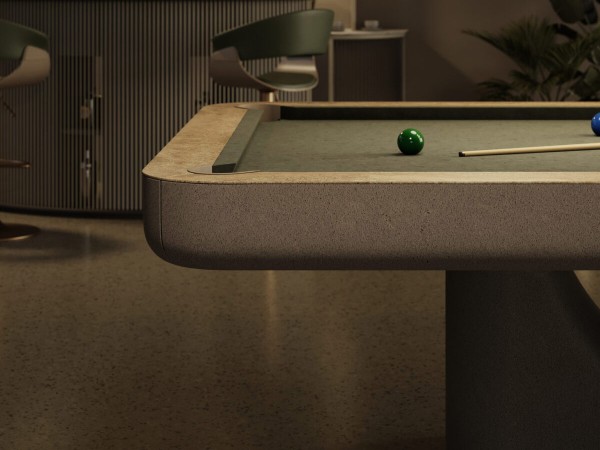 Details of the Mono pool table by Vismara