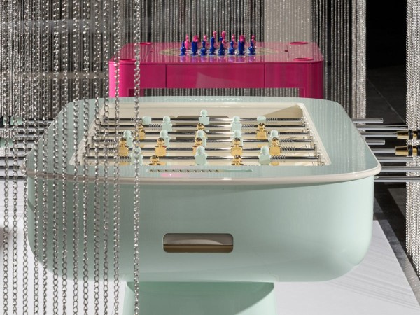 The Oskar Foosball Table by Vismara