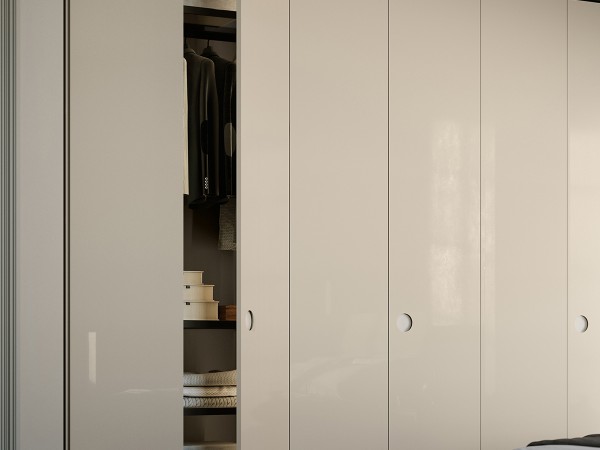 Détails de la structure intérieure de l’armoire Eklissy de Lema