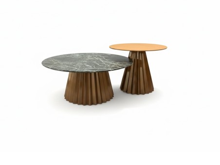 Plissé Side Tables by Midj – SALES