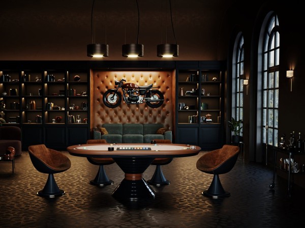 Table de poker Vismara Vegas - Mobilificio Marchese